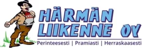 Logo and text of Härmän Liikenne
